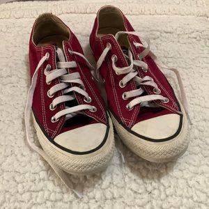 Maroon Converse